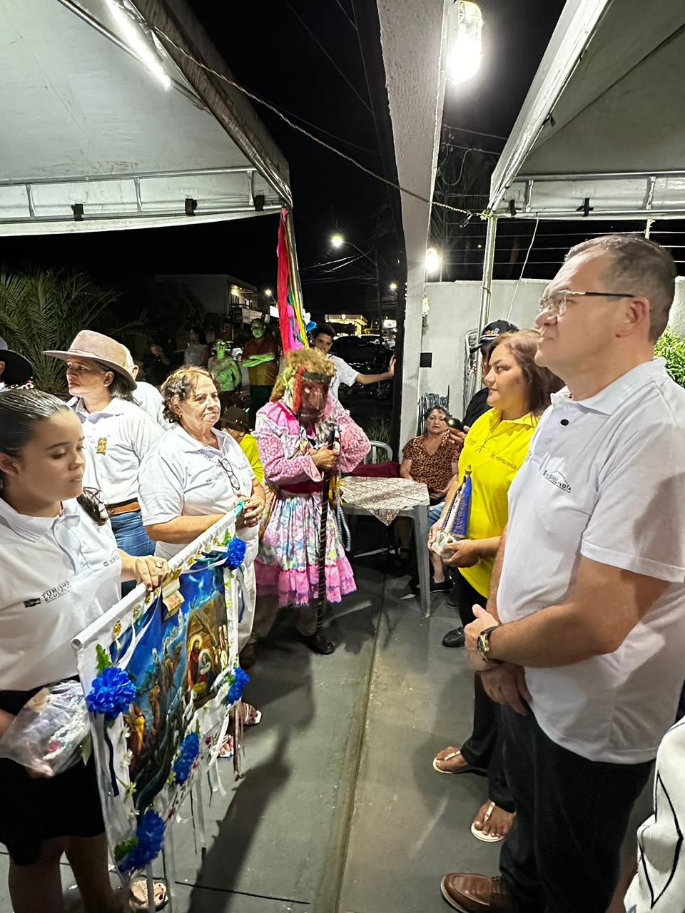 Folia de Reis reúne comunidade e autoridades em Hidrolândia