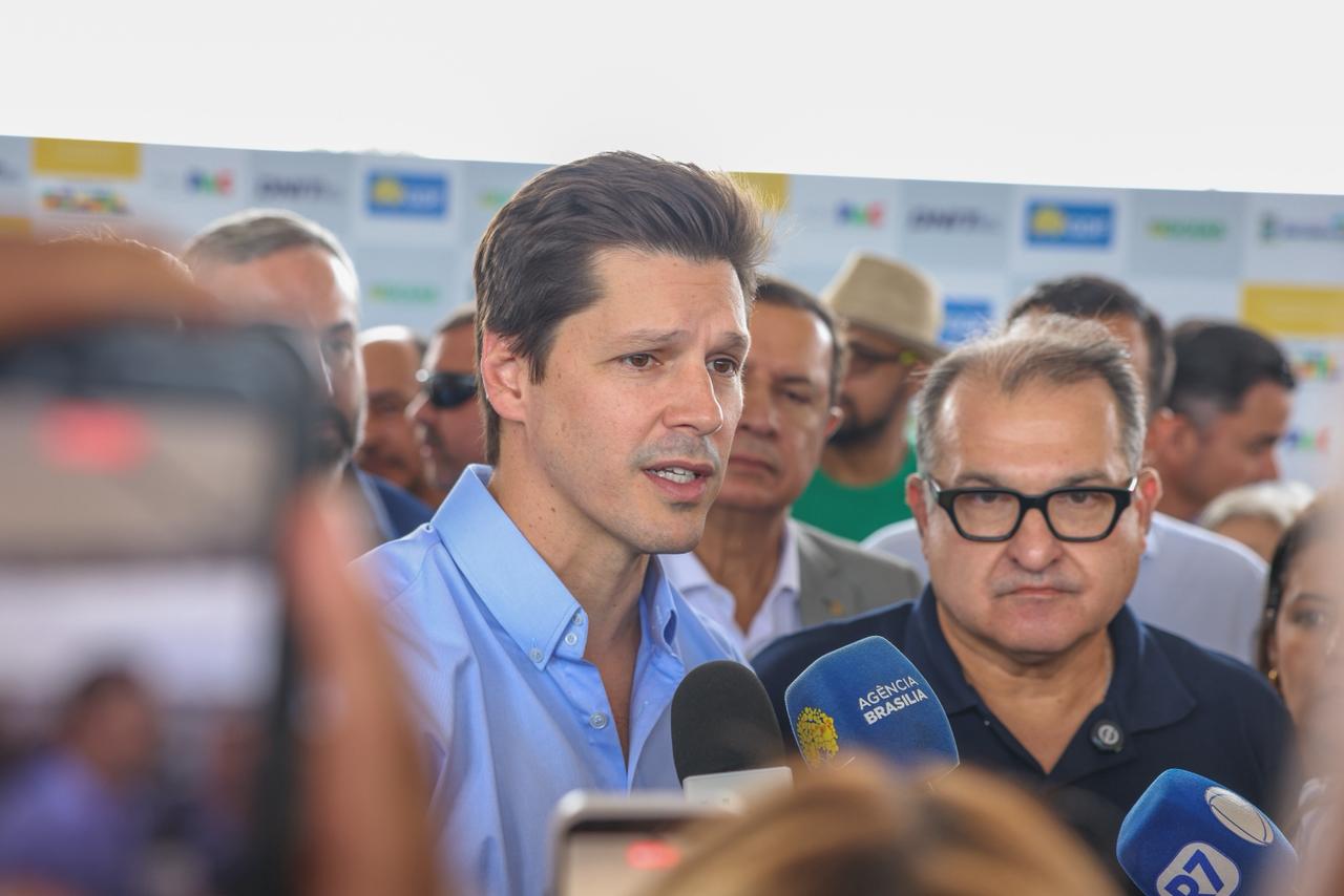 Daniel Vilela destaca avanço viário no Entorno durante lançamento de obras em Águas Lindas