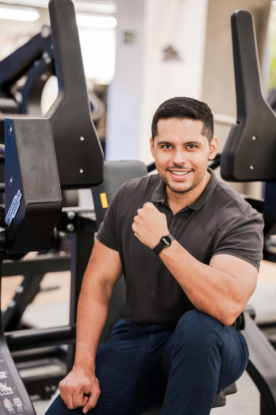 Pablo Almeida, da UNUS Home Fitness, destacou mercado fitness premium no Arnold Sports Festival South America 2026