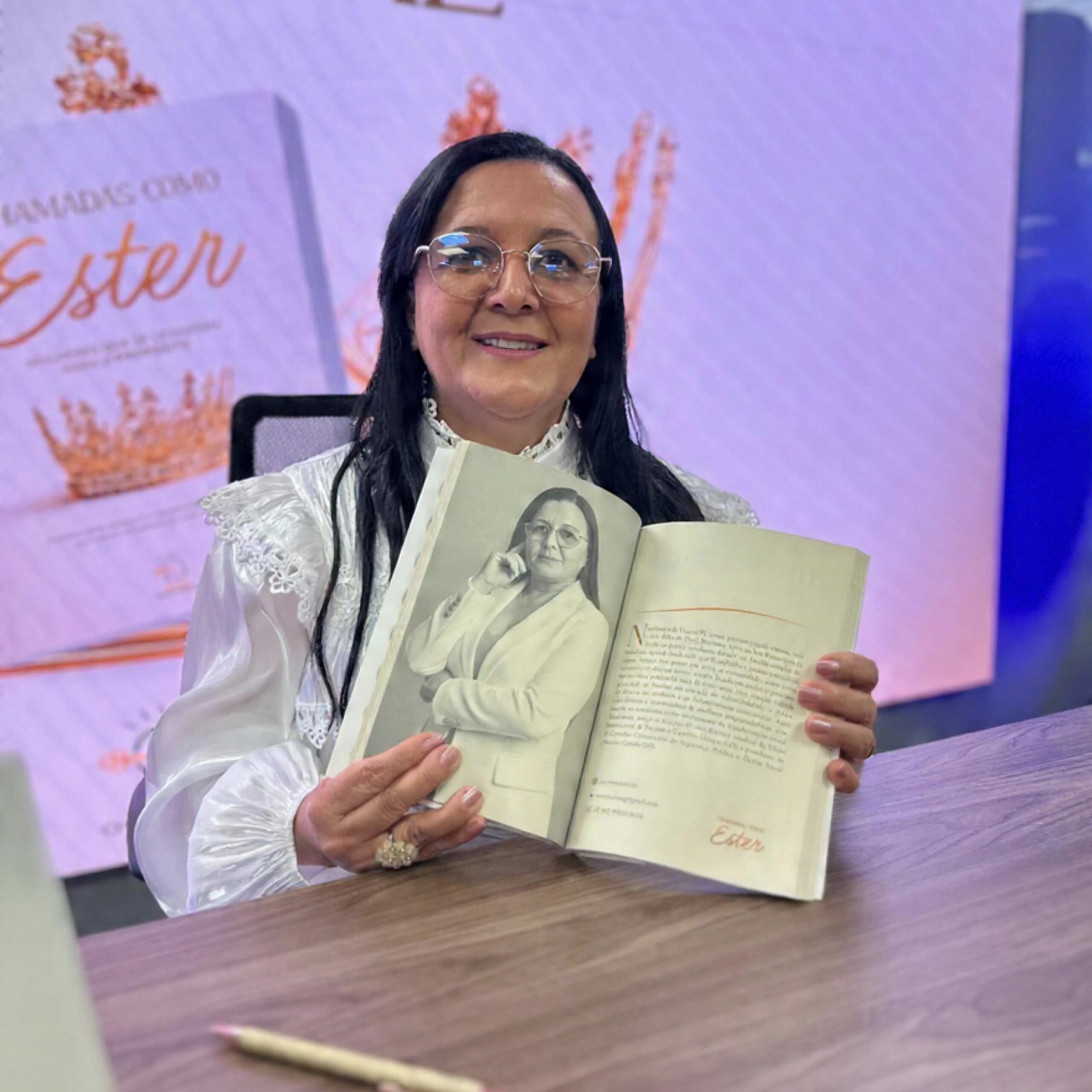Pastora de Senador Canedo participa de livro best-seller com relatos de fé e superação