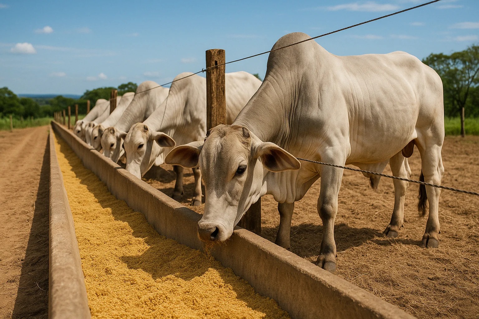 Avanço do confinamento impulsiona produção de ração e reforça transformação da pecuária brasileira