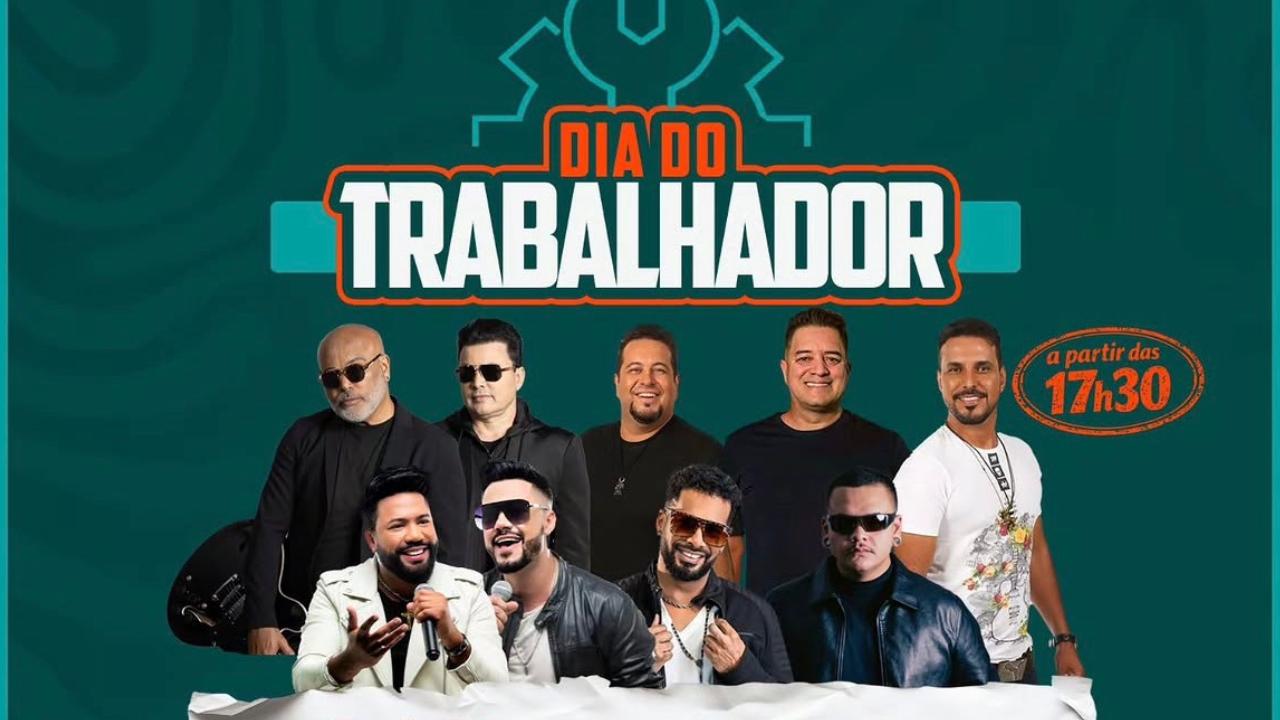 Goiania celebra dia do trabalhador com shows gratuitos de Rick & Renner e João Lucas & Marcelo na praça do Vera Cruz 2