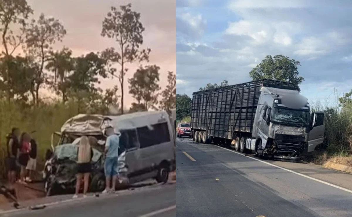 Vídeo: Novas imagens revelam detalhes do acidente que deixou oito mortos na BR-020
