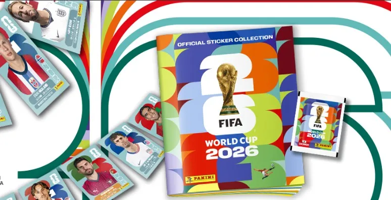 Faltam 42 dias: Álbum da Copa de 2026 chega com preços altos e figurinhas inéditas