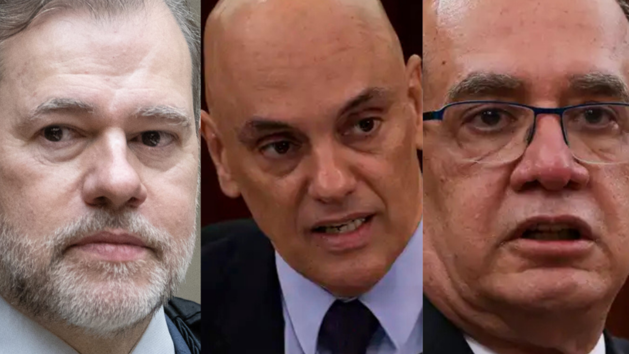 CPI do crime organizado pede indiciamento de Moraes, Toffoli e Gilmar Mendes