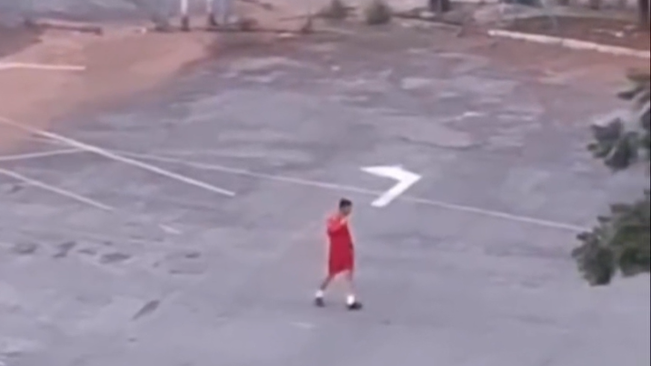 Vídeo: Homem com uniforme de Bombeiro é suspeito de atirar e matar cachorro no estacionamento do Serra Dourada