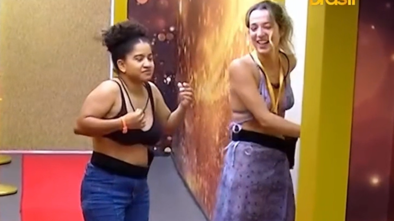 Milena grita por Samira após quase quebrar regra do quarto do líder no BBB 26; assista ao vídeo