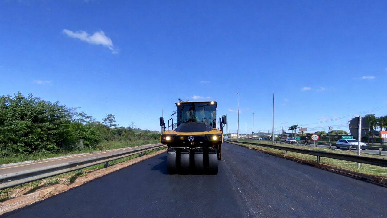 Goinfra conclui primeiro trecho da GO-060 em Trindade e segue com obras até posto da PRF