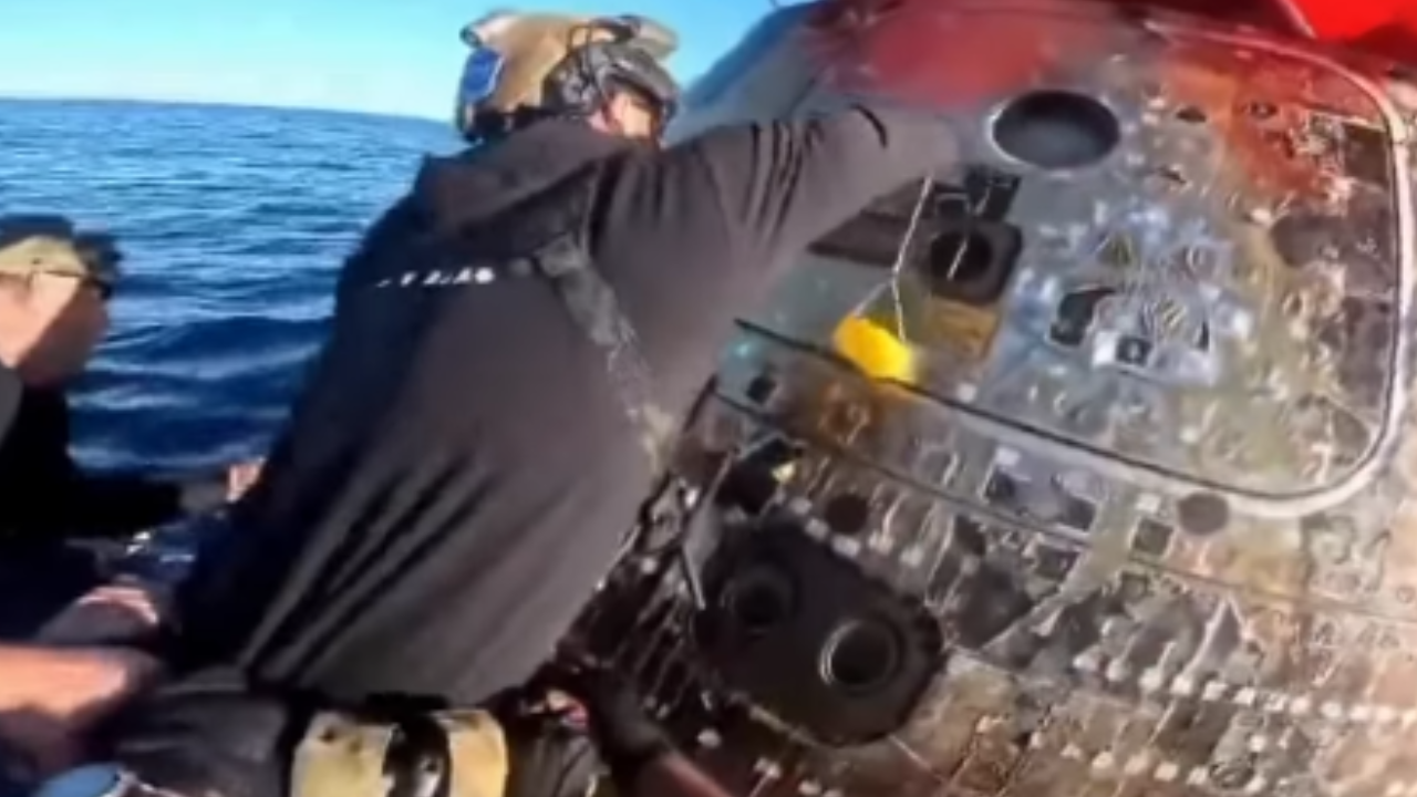 Nasa revela primeiro contato com tripulação da Artemis II após retorno à Terra; veja vídeo