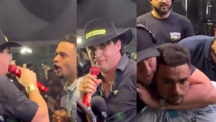 Natanzinho Lima se pronuncia após fã invadir palco e fazer ameaça