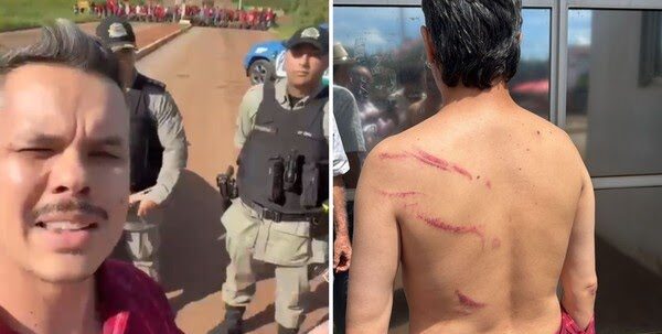 Fabrício Rosa é preso durante manifestação do MST em Santa Helena de Goiás
