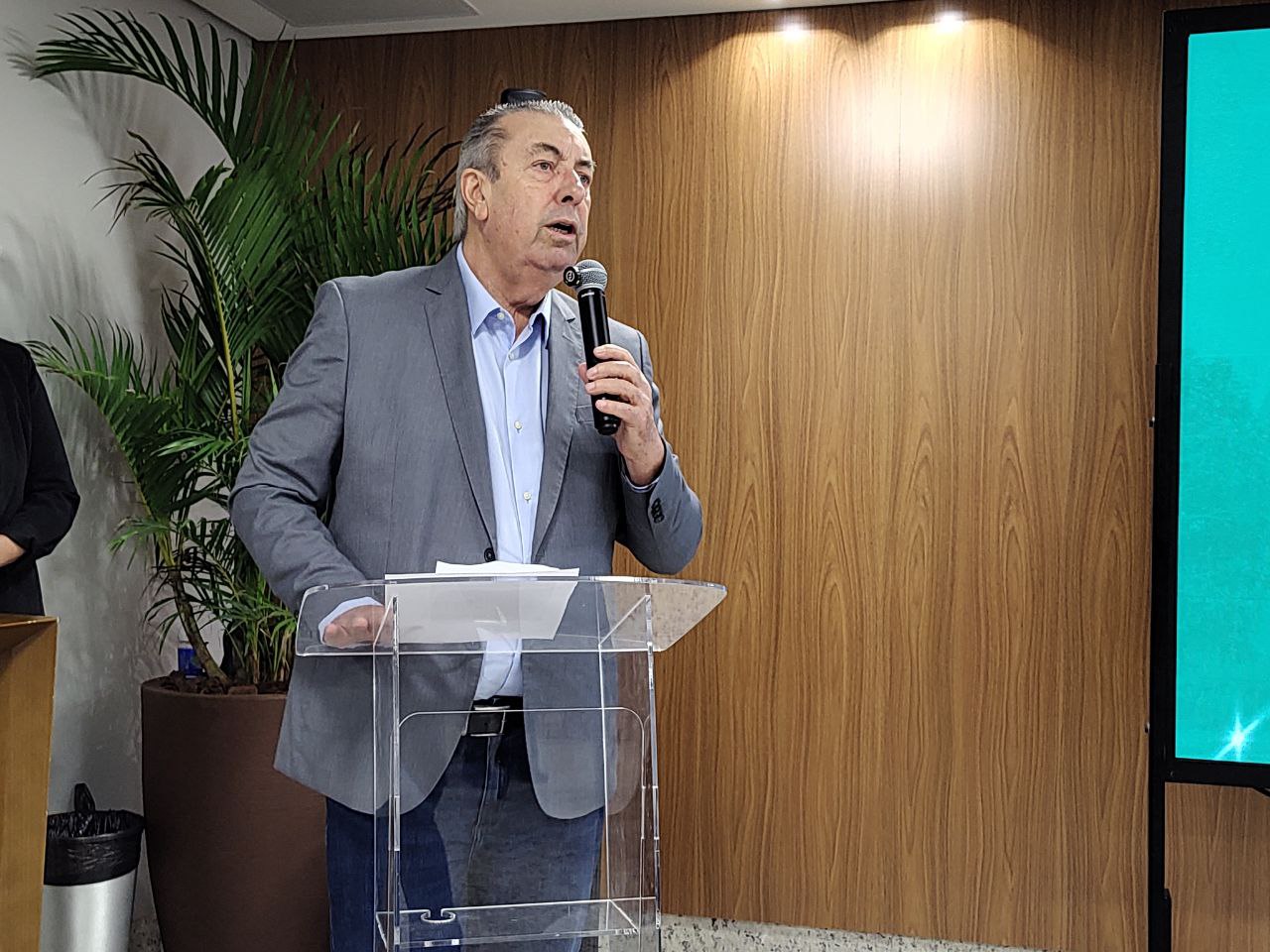José Mário Schneider afirma estar pronto para compor chapa como vice de Daniel Vilela