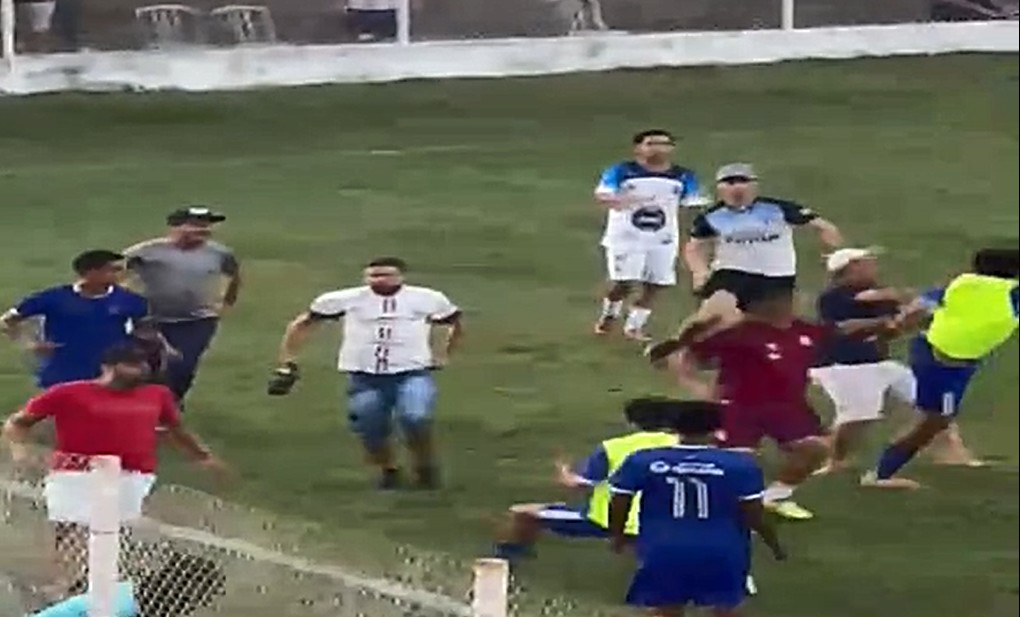 Pancadaria marca jogo do Goiano Sub-17 entre Trindade e Canedo