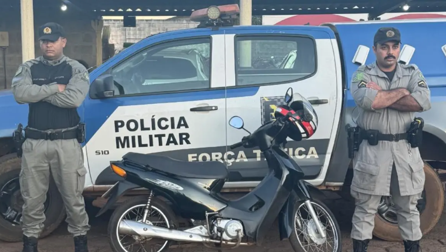 Homem ataca PM com faca após roubo de moto e acaba baleado
