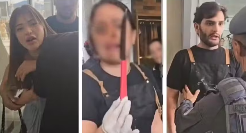 Vídeo: Mulher esfaqueia cabeleireiro após se irritar com resultado de corte