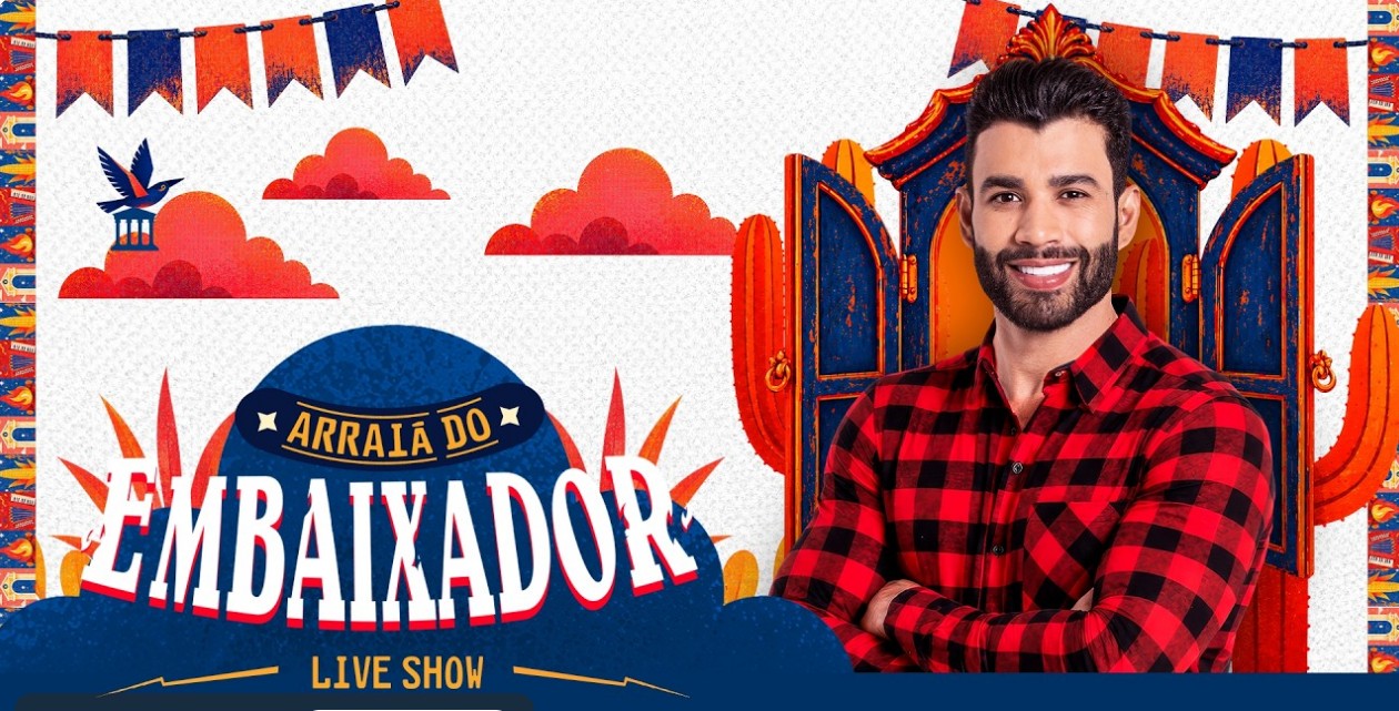🔴AO VIVO: Gusttavo Lima | LIVE "Arraiá do Embaixador"