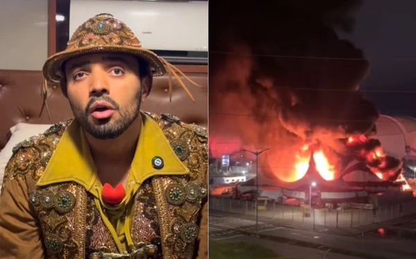 Circo do Tirullipa pega fogo em Natal (RN)