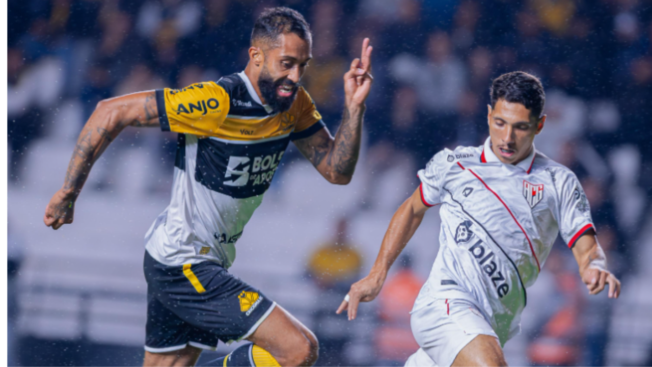 Atlético-GO corre atrás do placar fora de casa e empata em 1 a 1 contra Criciúma pela Série B