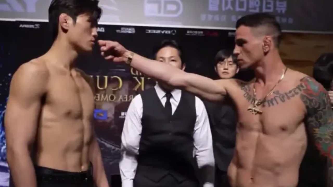 Brasileiro provoca antes de luta e sofre derrota por TKO na Coreia; assista ao vídeo