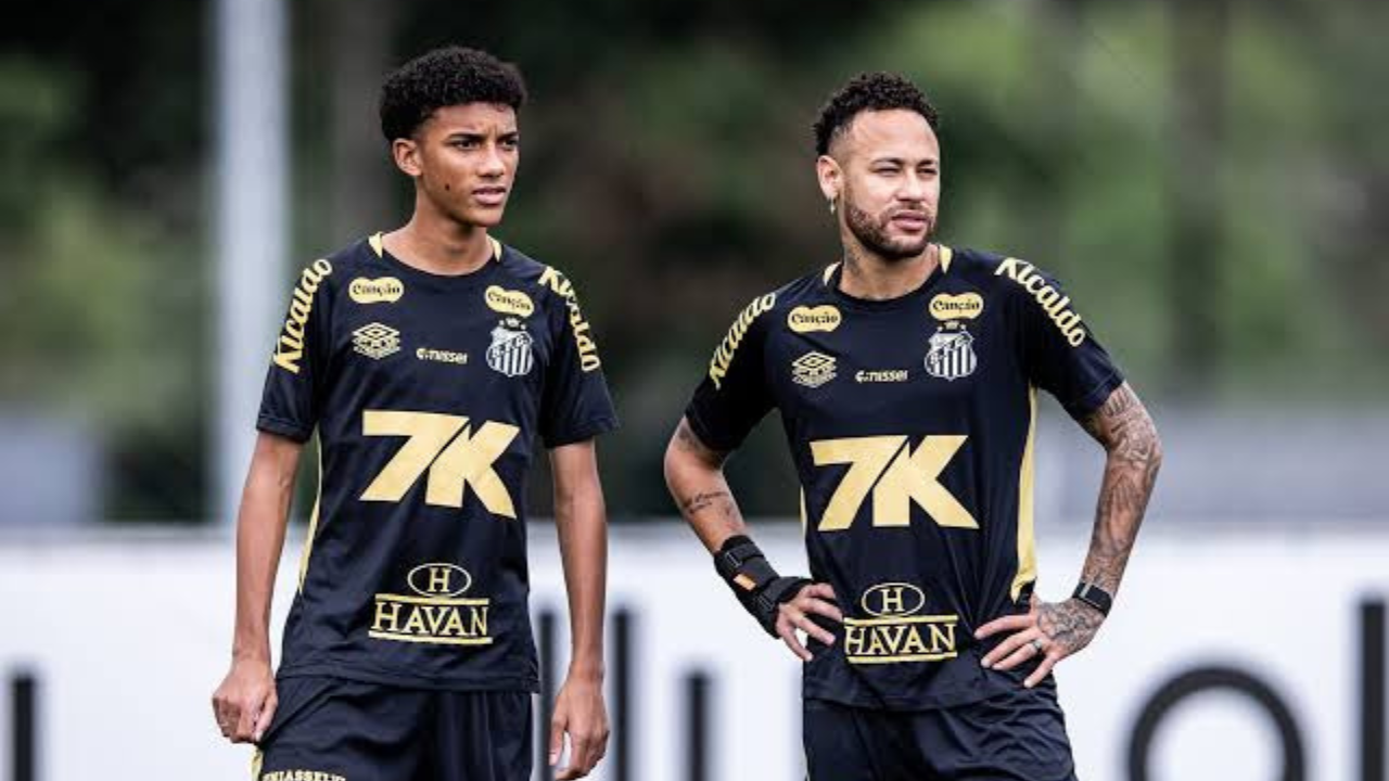Robinho Jr. reconhece precipitação e retira notificação extrajudicial contra Santos após desentendimento com Neymar; veja vídeo