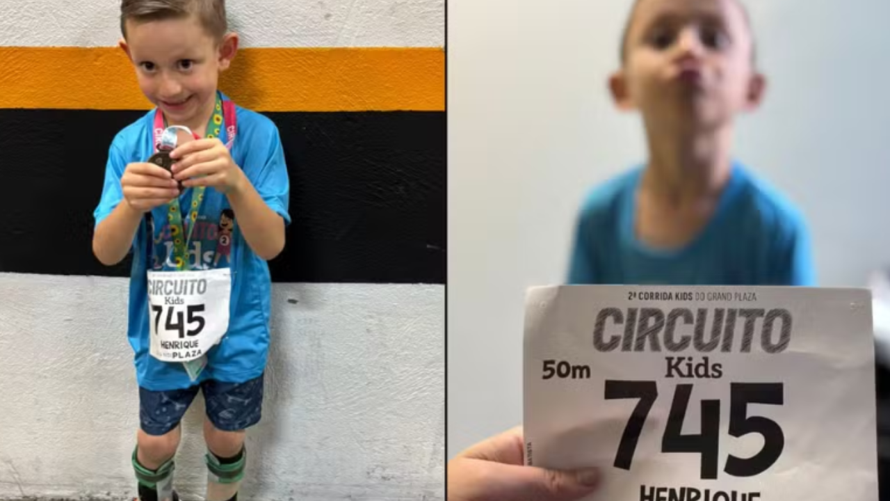 Vídeo: Criança com paralisia cerebral supera desafio em corrida infantil e emociona web