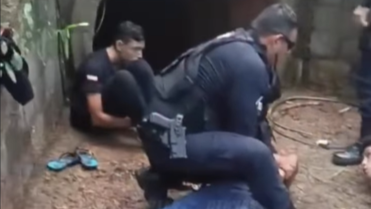 Vídeo: Suspeitos são capturados durante tentativa de homicídio pela PM