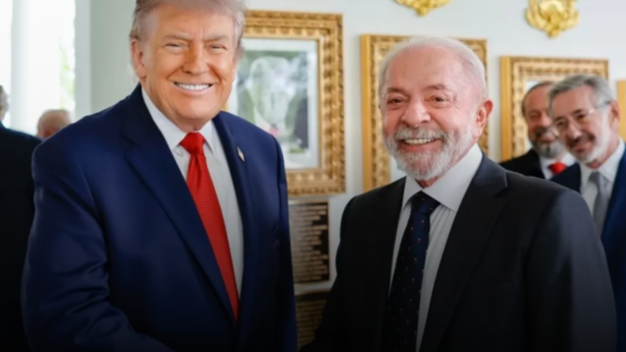Encontro oficial entre Trump e Lula tem clima de frieza nos EUA; veja vídeo