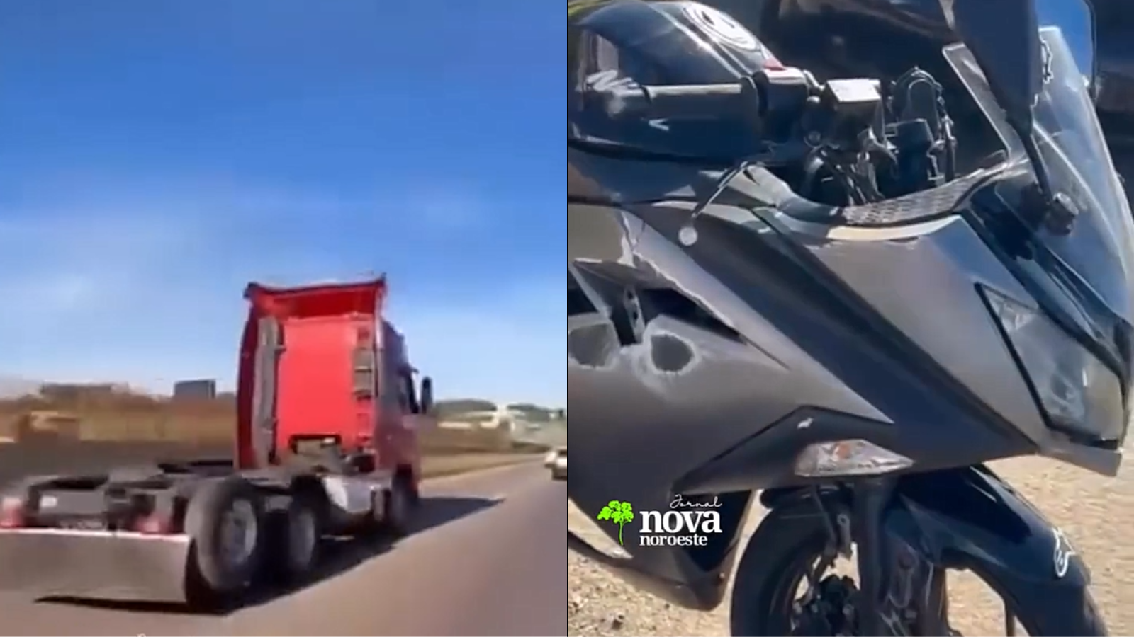 Carreta em alta velocidade se envolvem em acidente na BR-060 entre Goiânia e Guapó