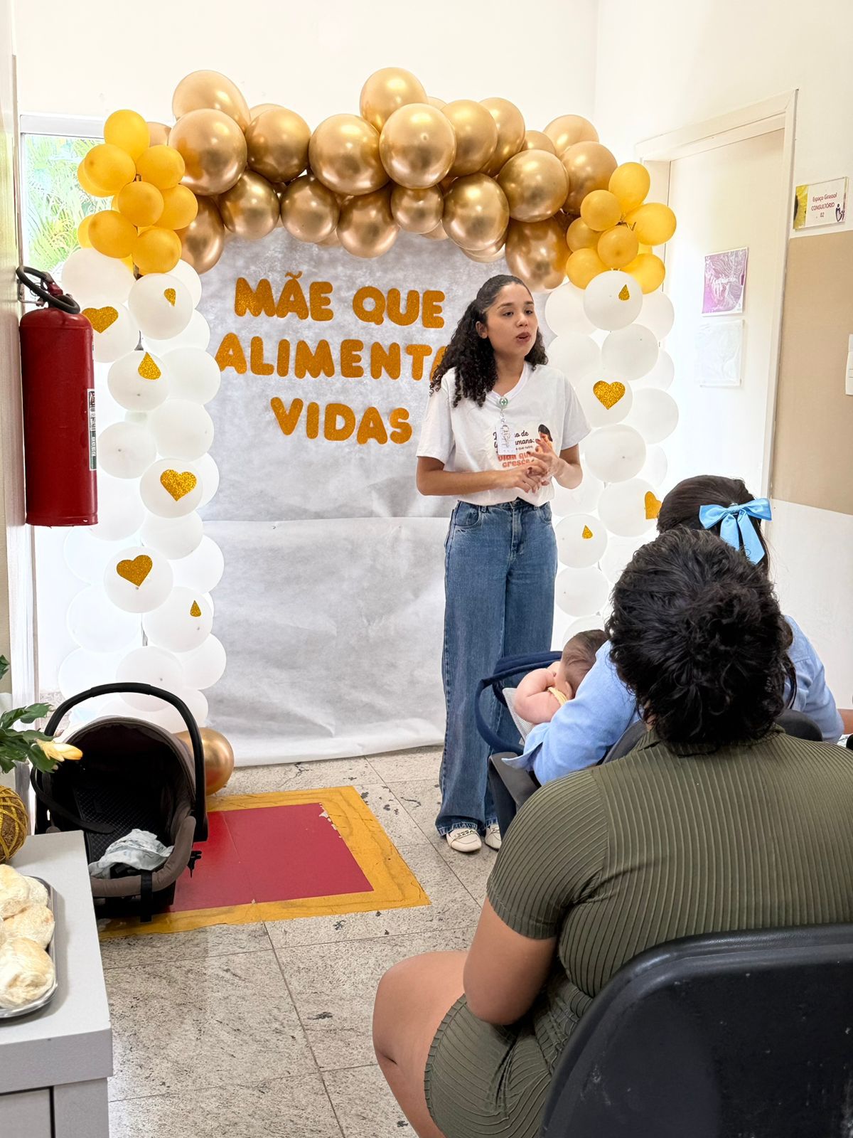 HMDI celebra Dia Mundial de Doação de Leite Humano com café da tarde para doadoras