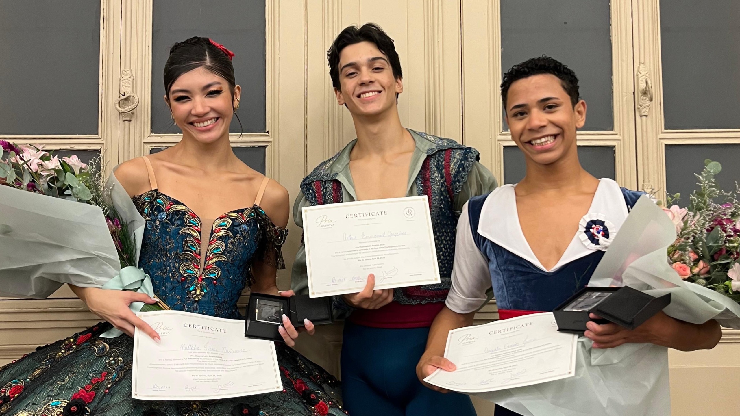 Bailarinos da EFG Basileu França vão representar o Brasil na primeira edição do Prix Osipova