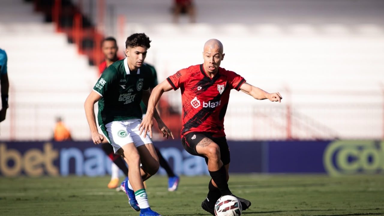Atlético-GO e Goiás empatam po 1 a 1 em clássico movimentado no Accioly
