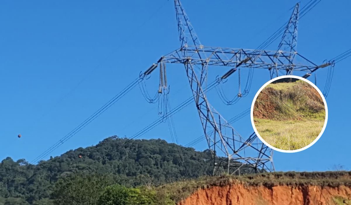 Helicóptero cai após atingir rede elétrica e deixa piloto morto em SC
