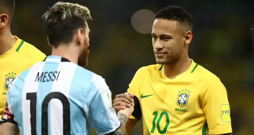 Faltam 33 dias: Messi vê Brasil como favorito e pede Neymar na Copa de 2026