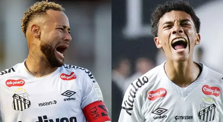 Tapa no rosto e xingamentos: Robinho Jr. expõe versão de briga com Neymar no Santos