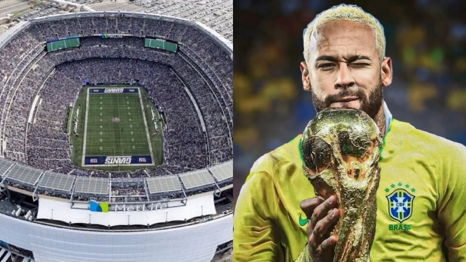 Faltam 23 dias: Estádio MetLife foi palco do primeiro gol de Neymar no Brasil