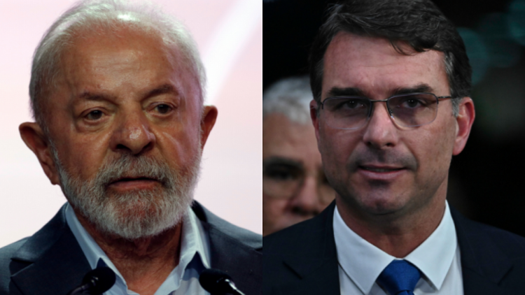 Flávio Bolsonaro lidera em SP e Lula vence no Nordeste