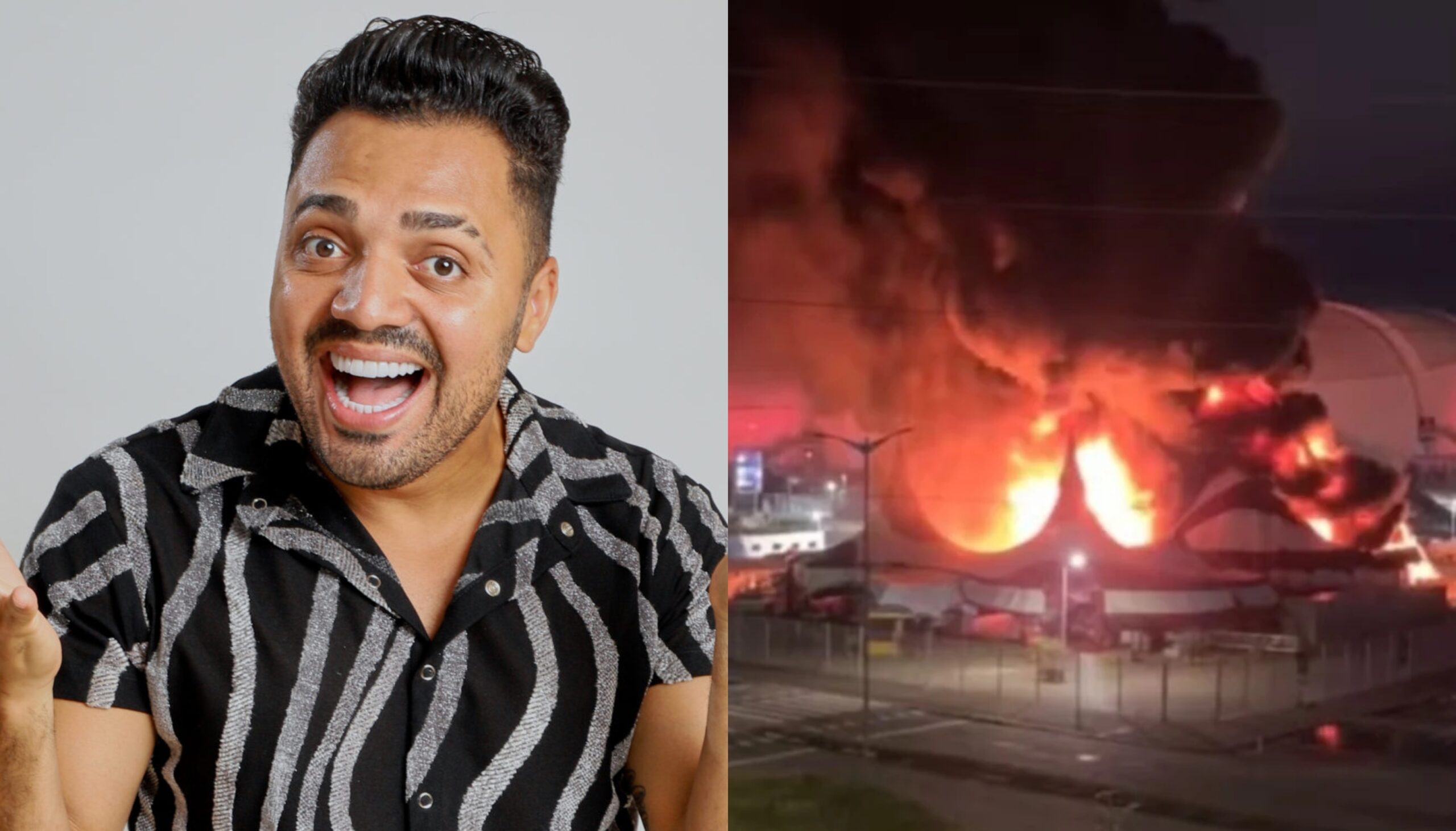 Tirullipa desabafa após incêndio em seu circo: "O picadeiro está de luto"