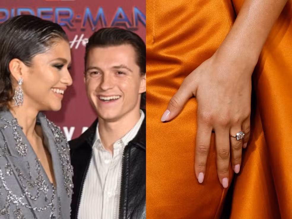 Zendaya alimenta rumores de casamento com Tom Holland após entrevista