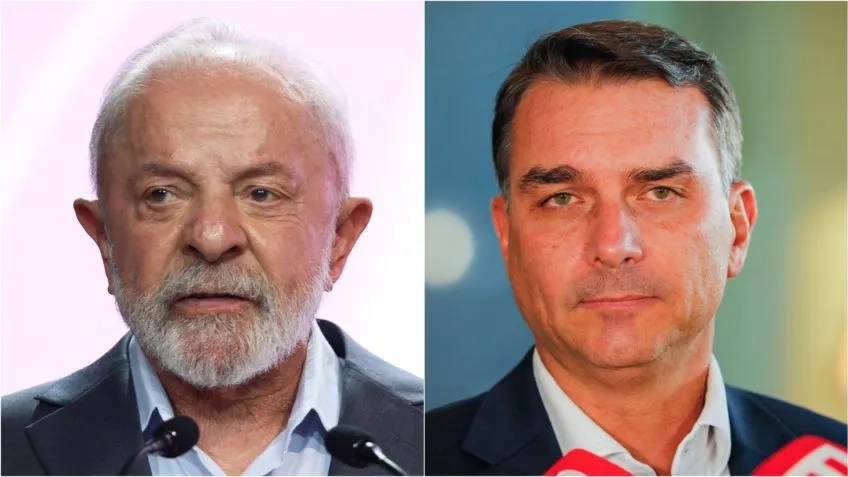 Pesquisa Genial/Quaest mostra Lula vencendo Flávio Bolsonaro por 44% a 38% no segundo turno