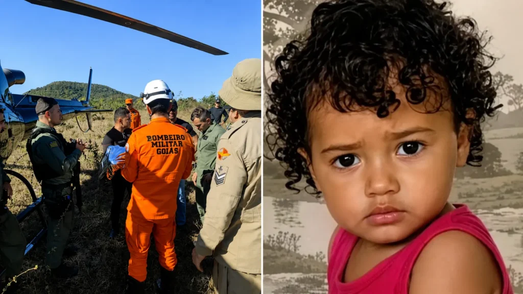 Menina desaparecida é encontrada morta após três dias de buscas em Doverlândia