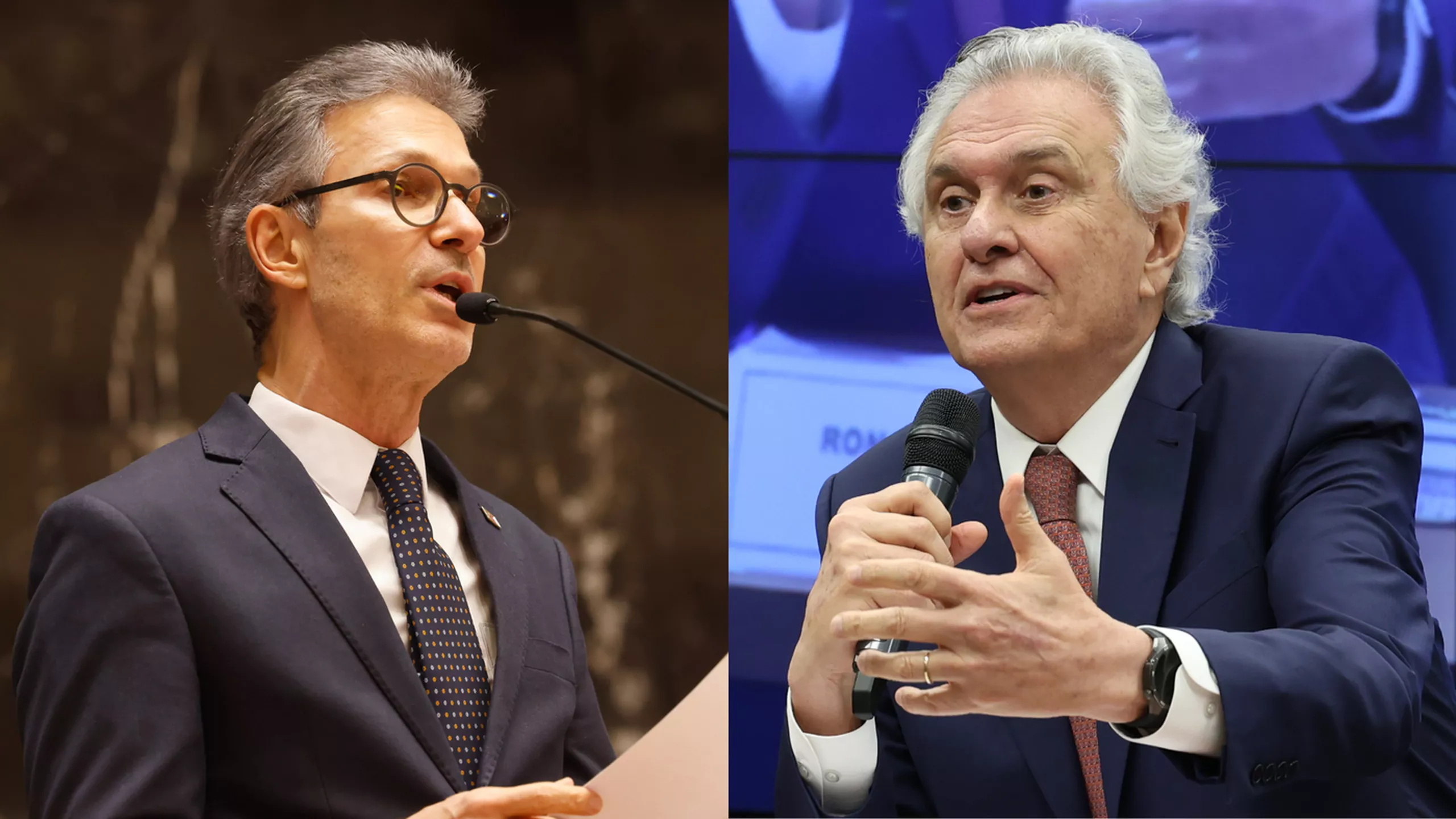 Caiado descarta chapa com Zema e prega união da direita no segundo turno