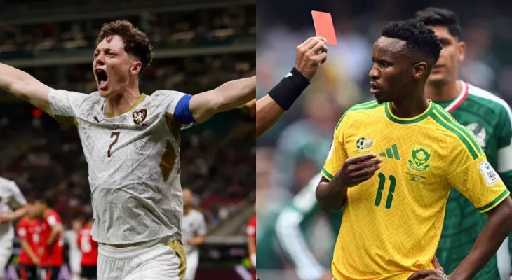República Tcheca e África do Sul fazem duelo decisivo na Copa do Mundo nesta quinta-feira (18)