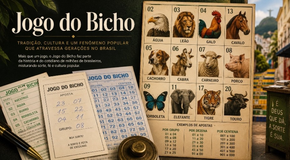 Jogo do bicho: entenda a tradição popular, os grupos e por que os palpites ainda despertam tanta curiosidade