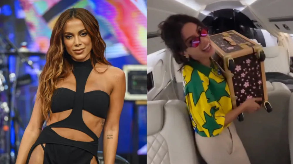 Anitta embarca para abertura da Copa e vídeo publicado nas redes gera repercussão