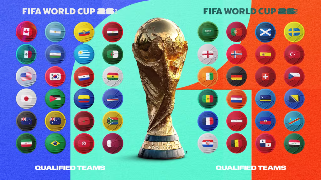 Calendário da Copa do Mundo de 2026: confira datas e os jogos do torneio