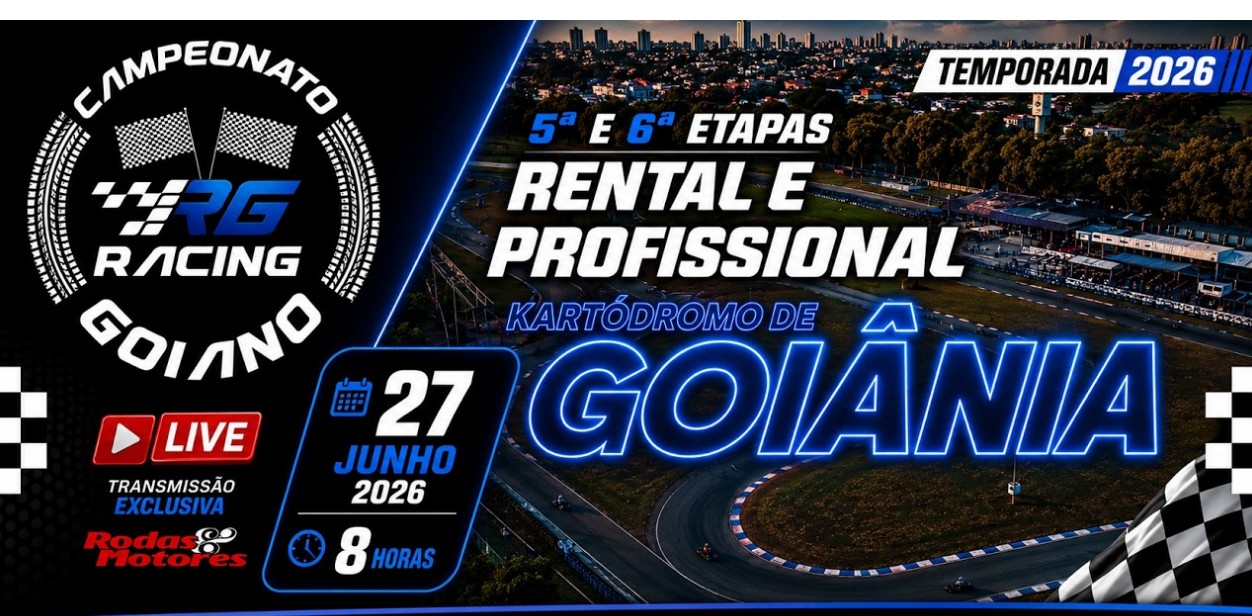 🔴AO VIVO: Campeonato Goiano de Kart disputa 5ª e 6ª etapas em Goiânia3