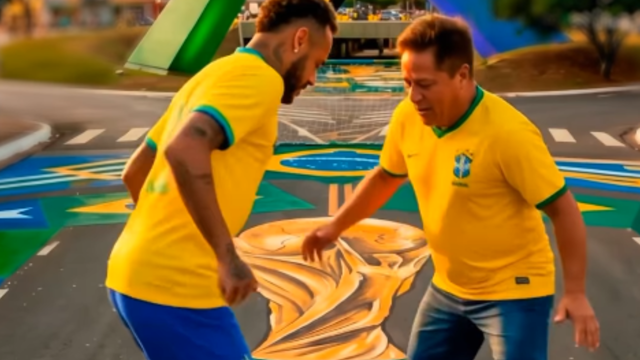 Goiânia vira palco de Copa do Mundo em vídeo criado por inteligência artificial
