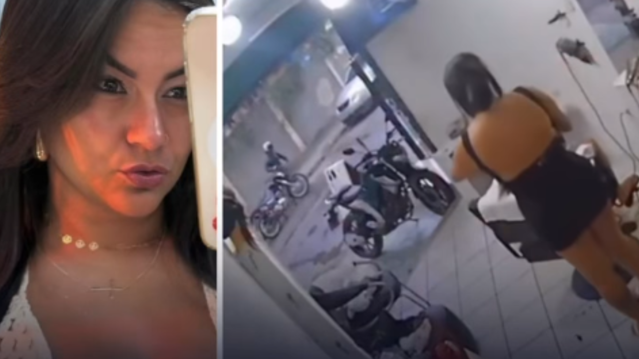 Vídeo mostra momento em que atirador invade salão e mata cabeleireira