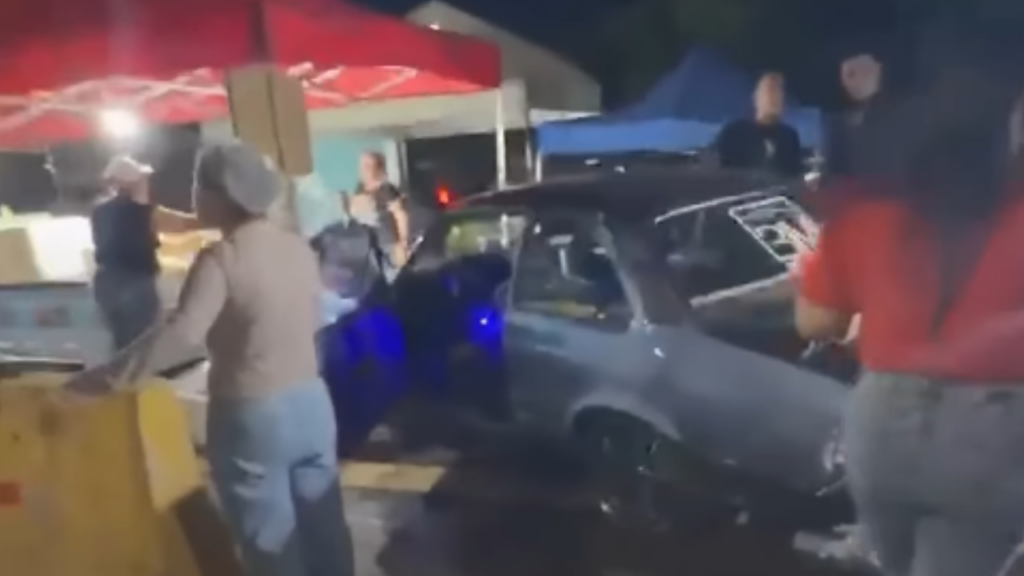 Vídeo: Acidente na GO-060 deixa romeiro ferido após colisão entre veículos