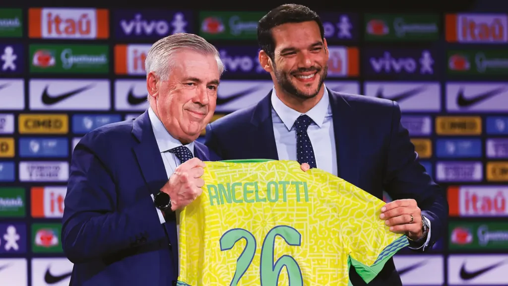 Ancelotti busca feito inédito para técnicos estrangeiros em Copas do Mundo